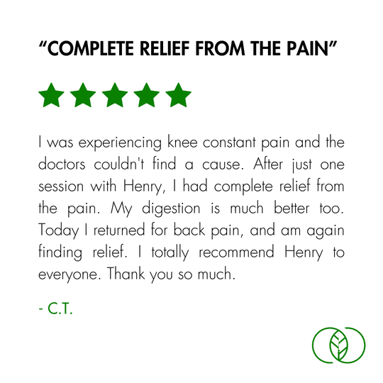 Margate Acupuncture patient testimonial: Complete relief from the pain