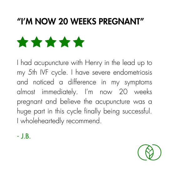Margate Acupuncture patient testimonial: Successful fertility support